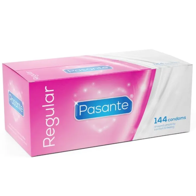 Prezervative Pasante Regular – cutie 144 bucăți