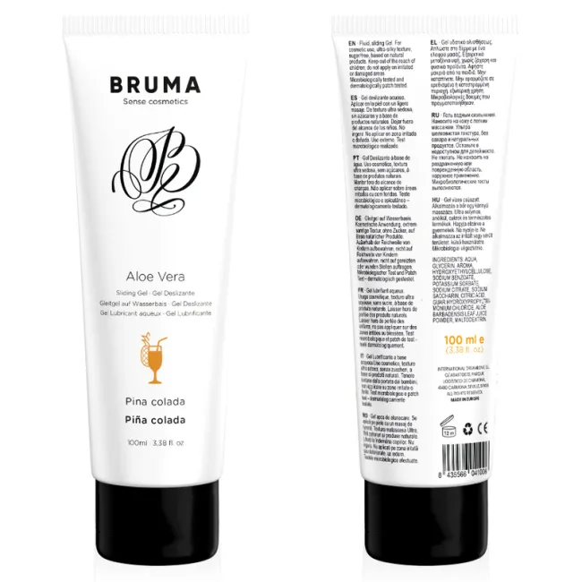 Gel lubrifiant Bruma Aloe Vera aromă Piña Colada 100 ml