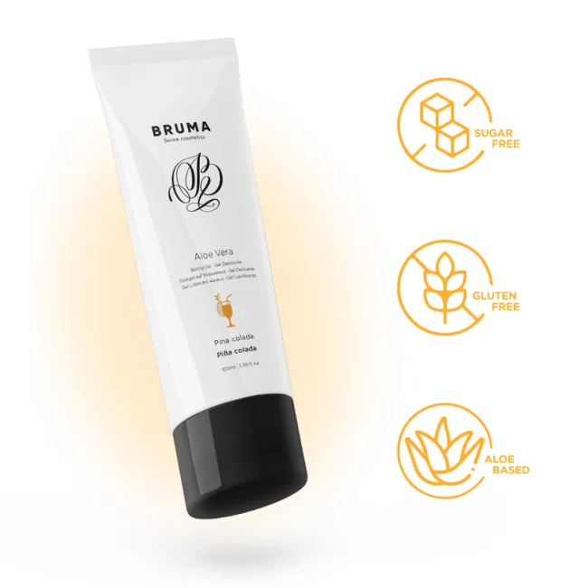 Gel lubrifiant Bruma Aloe Vera aromă Piña Colada 100 ml