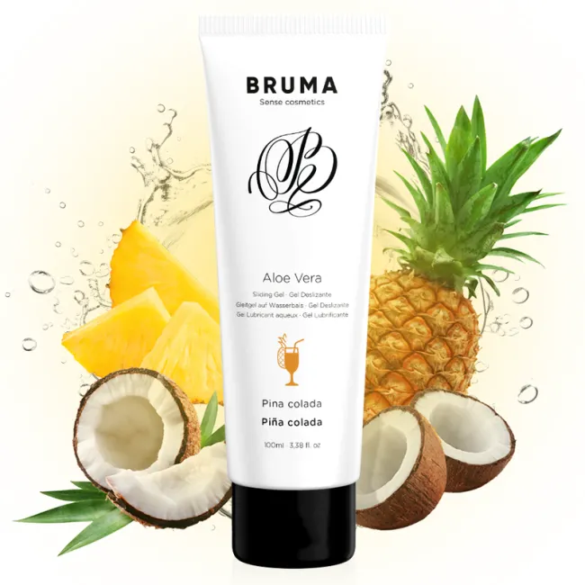 Gel lubrifiant Bruma Aloe Vera aromă Piña Colada 100 ml