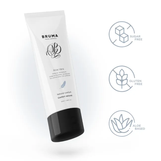 Gel lubrifiant pe bază de apă cu Aloe Vera Bruma Natural Confort 100 ml