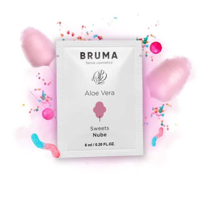 Gel lubrifiant Bruma Aloe Vera aromă dulce 6 ml