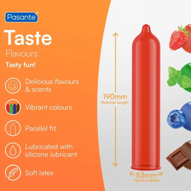 Prezervative Pasante Mint aromate mentă – cutie 144 buc