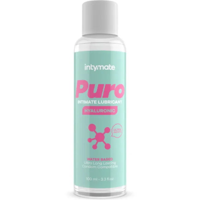 Lubrifiant pe bază de apă cu acid hialuronic Intimateline Intymate Pure, 100 ml