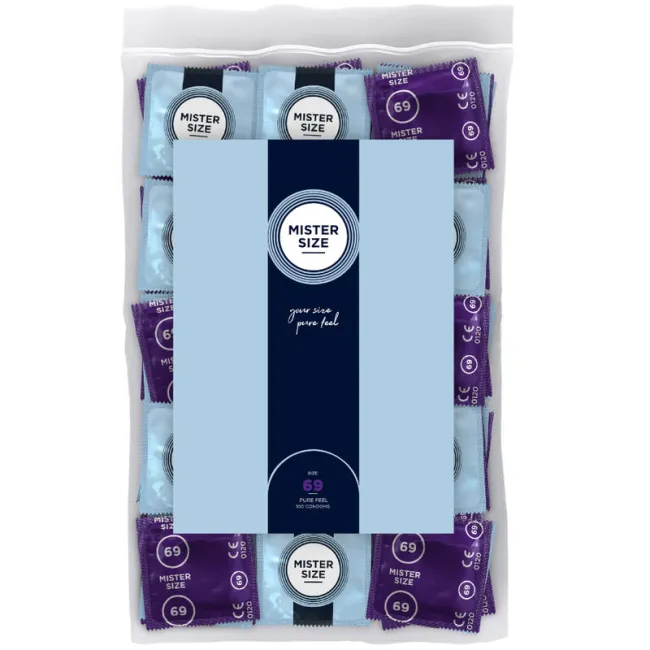 Prezervative Mister Size XXXL 69mm – set 100 bucăți