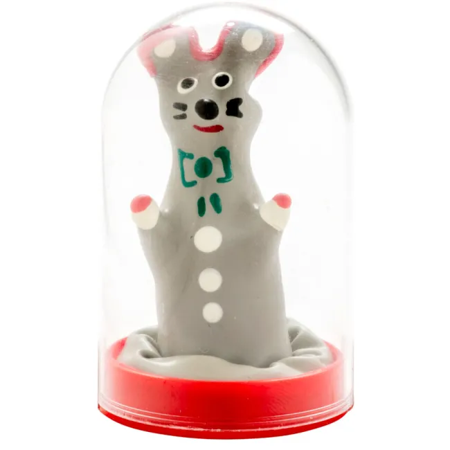 Prezervativ decorativ pictat manual Condomerie Mouse – ediție de artă