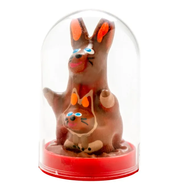 Prezervativ decorativ pictat manual Condomerie – Model Cangur