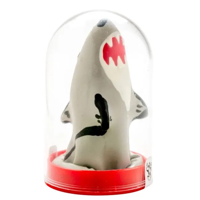 Prezervativ Decorativ Pictat Manual Condomerie – Model Rechin