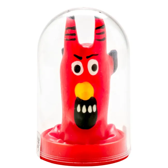 Prezervativ Decorativ Pictat Manual Condomerie Red Devil