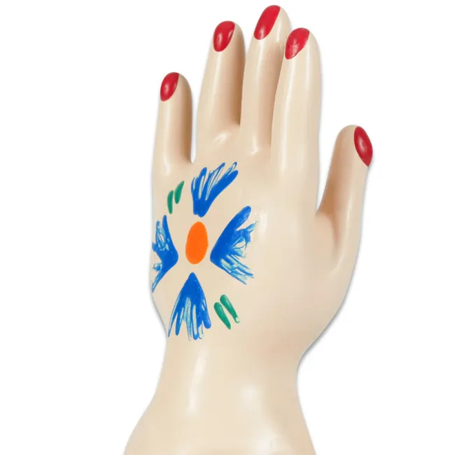 Prezervativ decorativ pictat manual Condomerie Hand Model 1