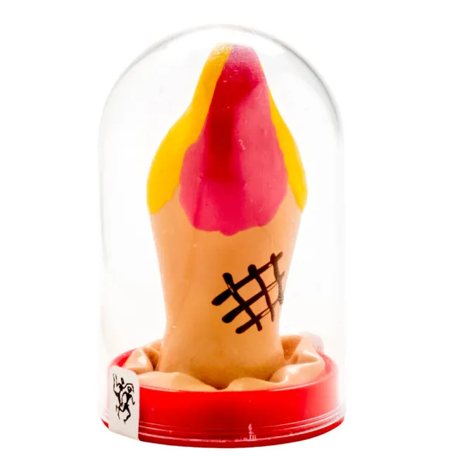 Prezervativ decorativ Condomerie Ice Cream, pictat manual