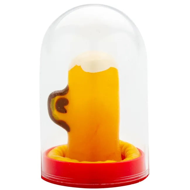 Prezervativ Decorativ CONDOMERIE Painted Beer Glass – Artă Boemiană