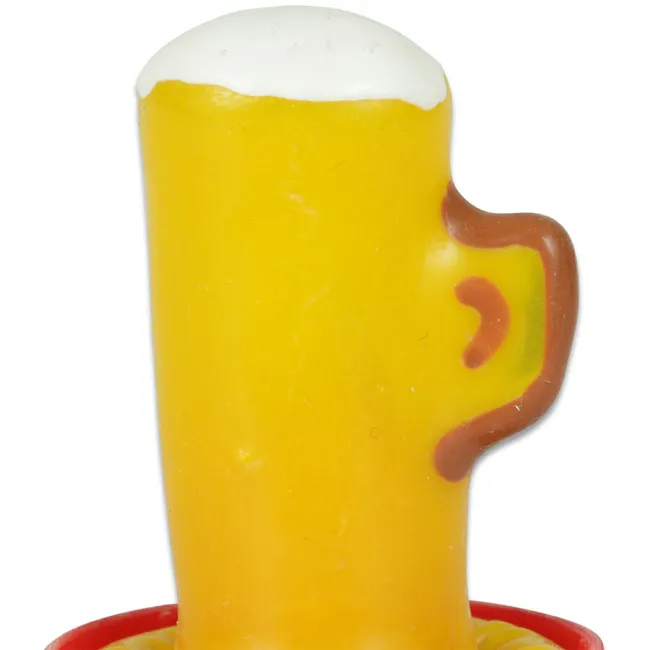 Prezervativ Decorativ CONDOMERIE Painted Beer Glass – Artă Boemiană