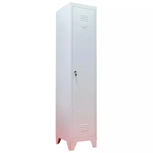 Vestiar metalic, 1 compartiment, 400x450x1800mm, gri, A872 B4U
