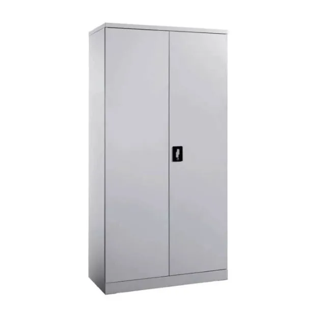 Fișet metalic, 2 uși, 4 polițe și 2 casete, 35 kg/poliță, 900x400x1900mm, gri, B4U