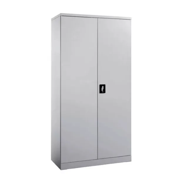 Fișet metalic cu 2 uși casetă și 4 polițe 35kg/poliță 900x400x1900mm cu picioare