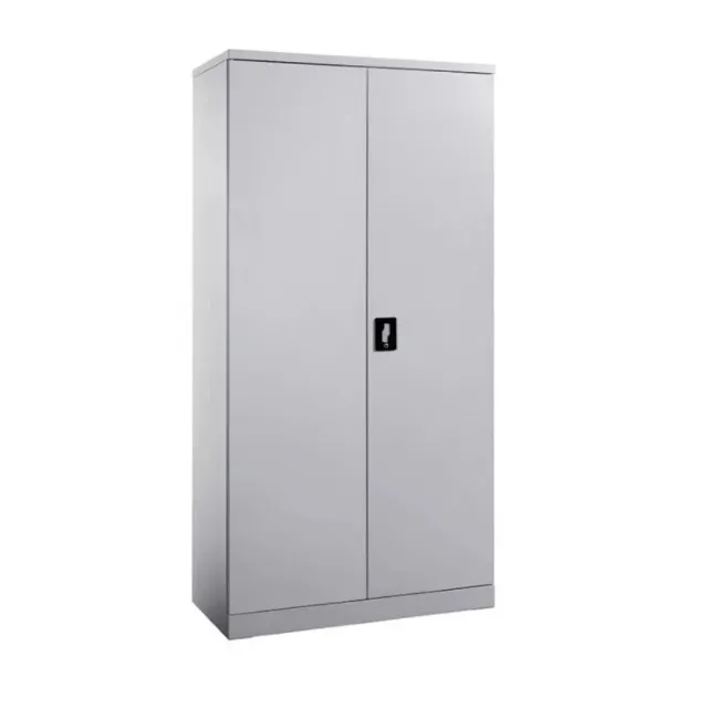Fișet metalic, 2 uși, 3 polițe și 2 casete, 40 kg/poliță, 900x400x1800mm, gri, A180/6 B4U
