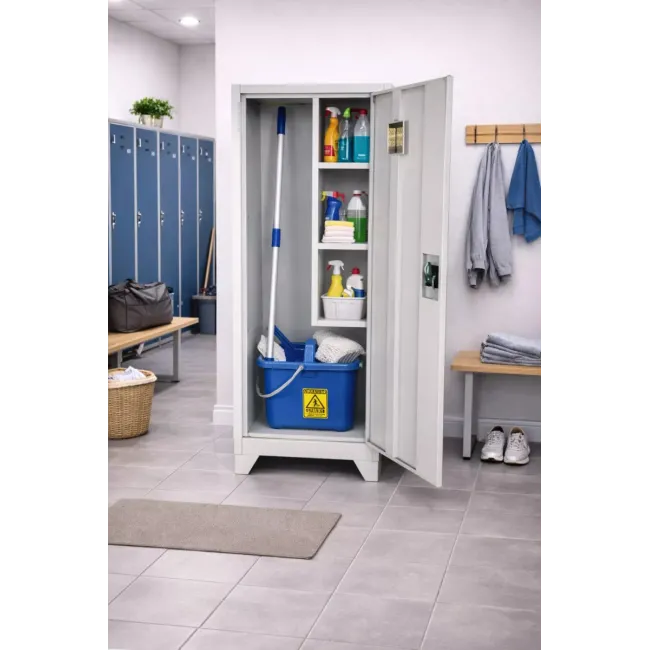 Dulap materiale curățenie 500x400x1700m C813 B4U MONTAT