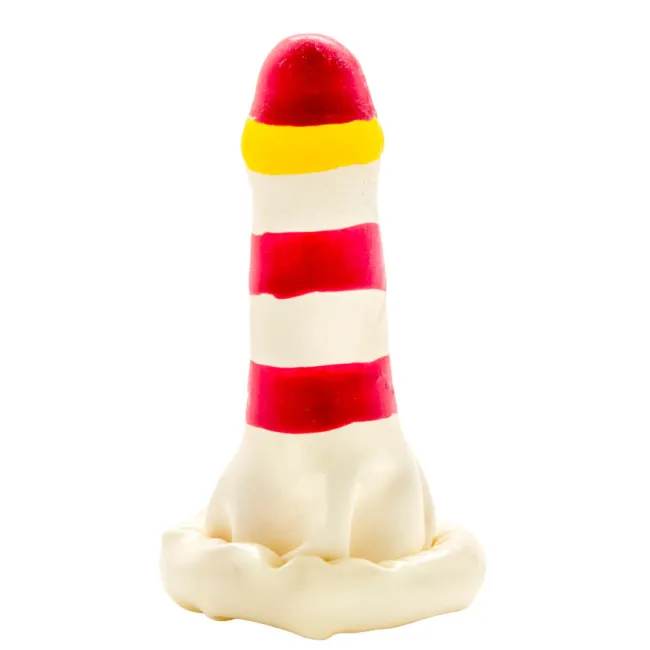 Prezervativ Decorativ Pictат Manual Condomerie Lighthouse