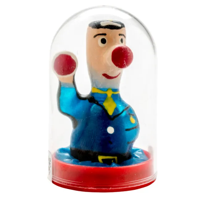 Prezervativ decorativ pictat manual Condomerie Polițist