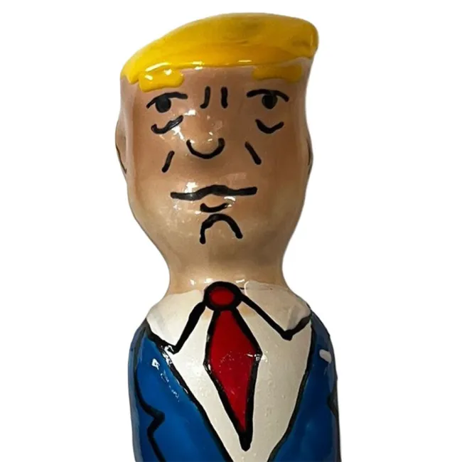 Prezervativ Decorativ Pictat Manual Condomerie Grumpy Trump