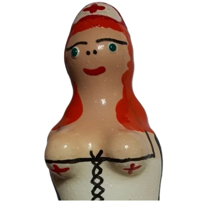 Prezervativ Decorativ Condomerie Nurse Redhead — Pictate Manual