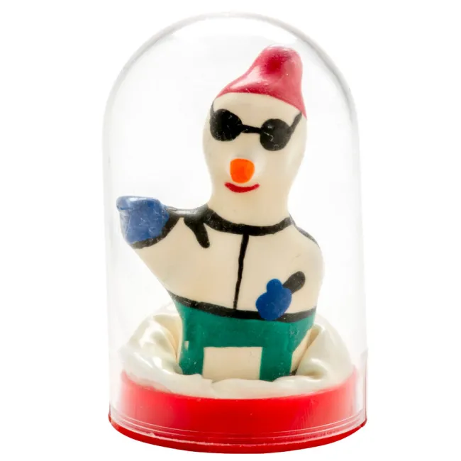 Prezervativ Decorativ Pictat Manual Condomerie Snowboarder XL