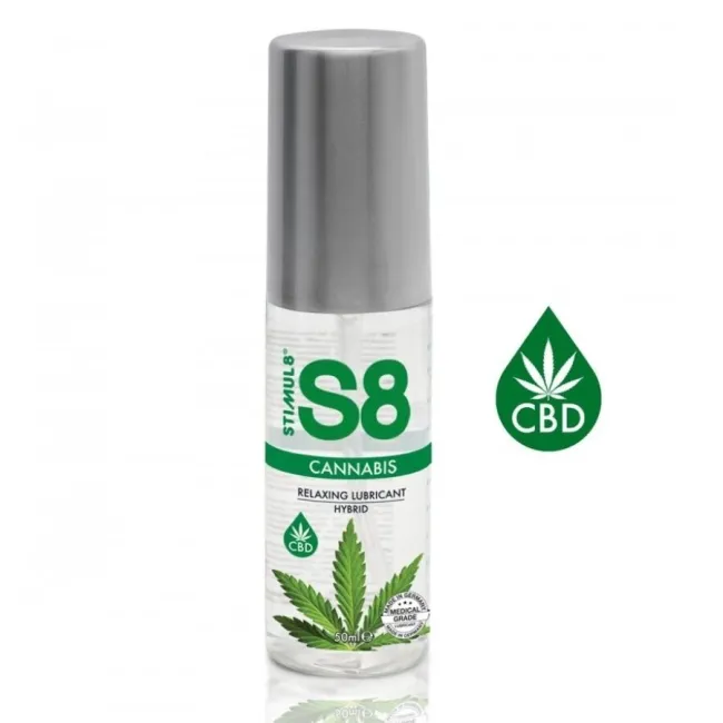Lubrifiant Hibrid cu Cannabis STIMUL8 S8 – 50 ml