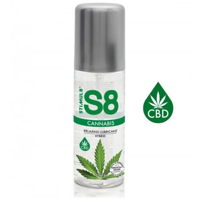 Lubrifiant Hibrid cu Cannabis STIMUL8 S8 – 125 ml