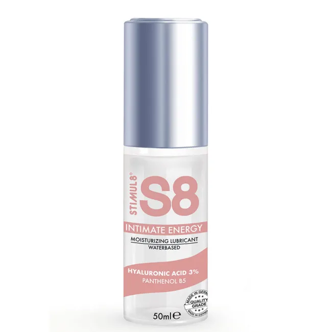 Lubrifiant intim pe bază de apă Stimul8 S8 Intimate Energy Hyaluron – 50 ml