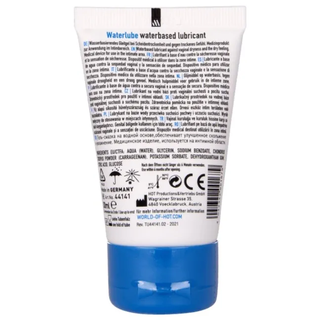 Lubrifiant pe Bază de Apă HOT Springwater 30 ml – Format de Călătorie