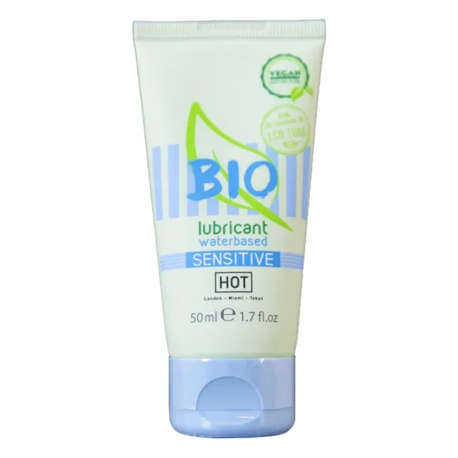 Lubrifiant Intim Bio HOT Sensitiv pe Bază de Apă 50 ml