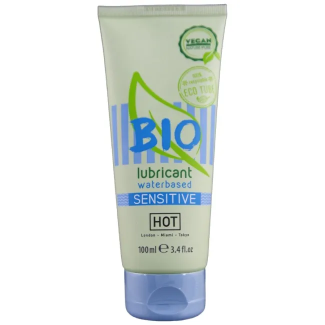 Lubrifiant Intim Bio pe Bază de Apă HOT Sensitiv 100 ml