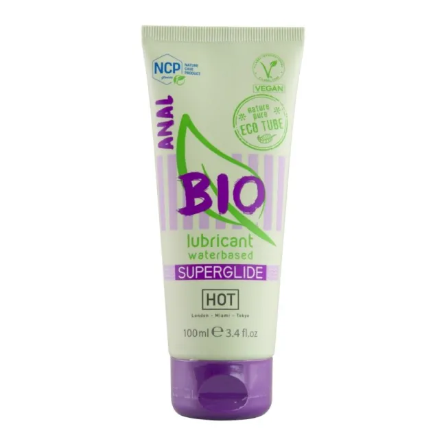 Lubrifiant anal pe bază de apă HOT Bio Vegan 100 ml