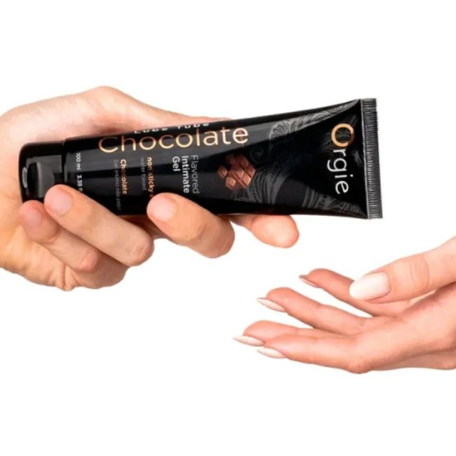 Gel intim pe bază de apă Orgie Lube Tube Chocolate – 100 ml