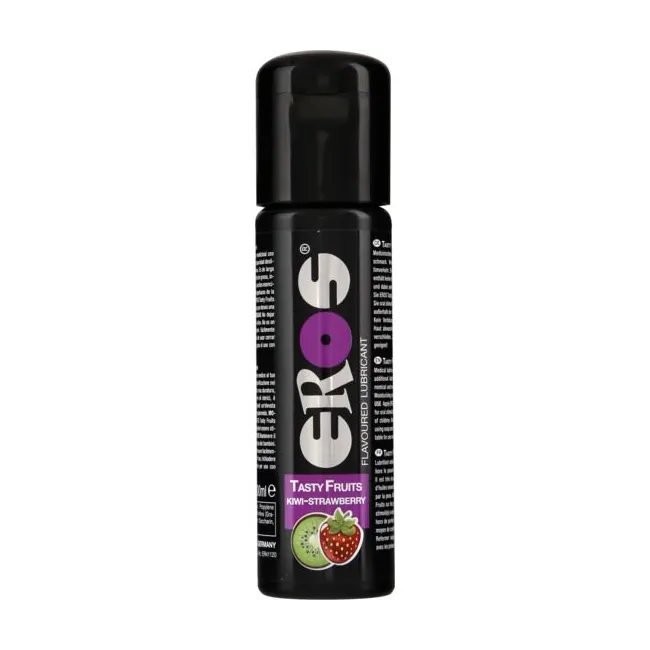 Lubrifiant aromat Eros Classic Line Tasty Fruits Kiwi-Căpșună 100 ml