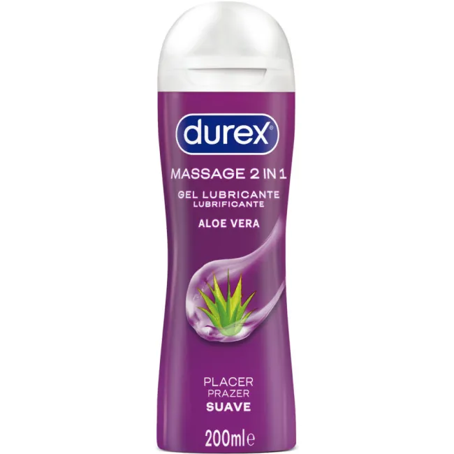 Gel lubrifiant și masaj Durex Soft Aloe Vera – 200 ml