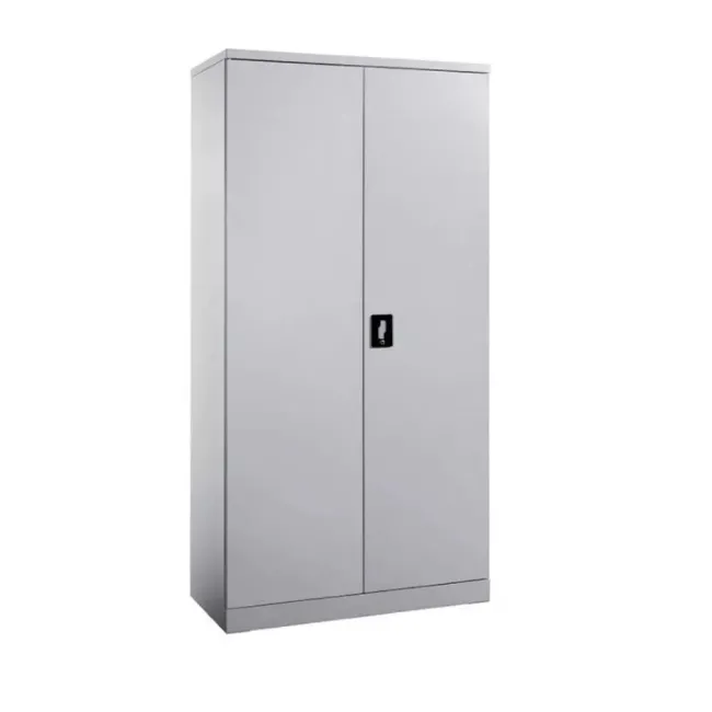 Fișet metalic, 2 uși, 4 polițe, 130 kg/poliță, 1980x1000x420mm, gri, B4U, montat