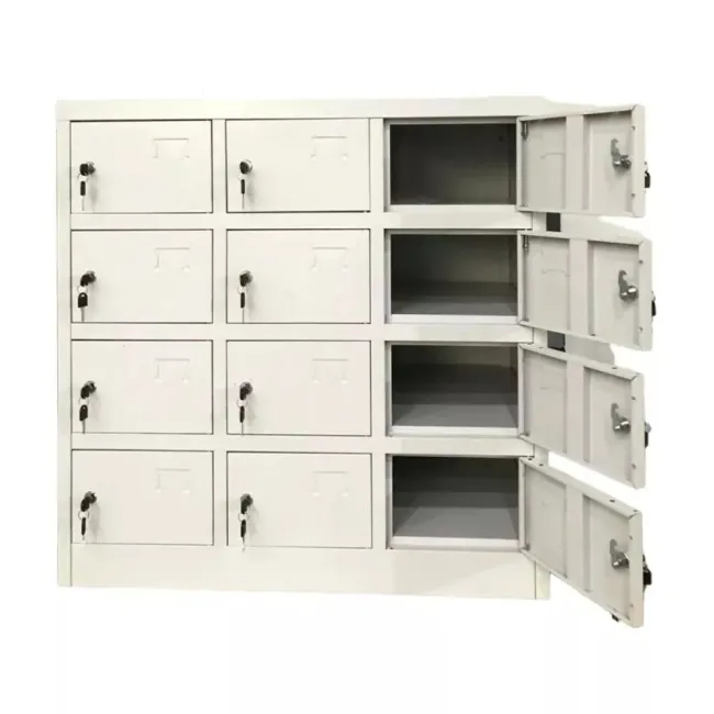 Vestiar cusetat 3x4 cu 12 compartimente 900X500X900 mm B4U MONTAT