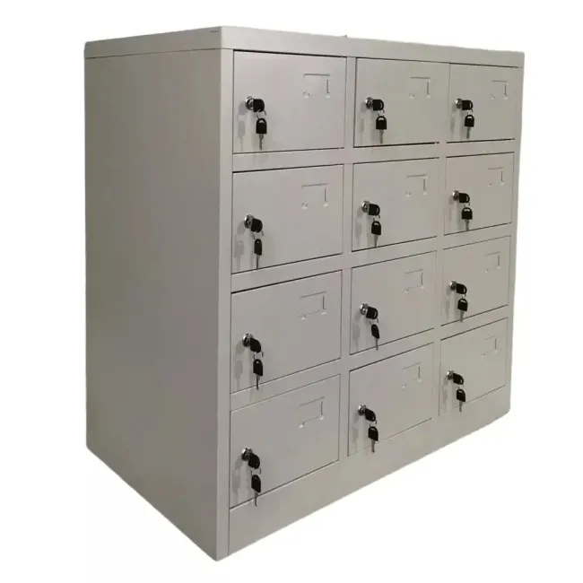 Vestiar cusetat 3x4 cu 12 compartimente 900X500X900 mm B4U MONTAT