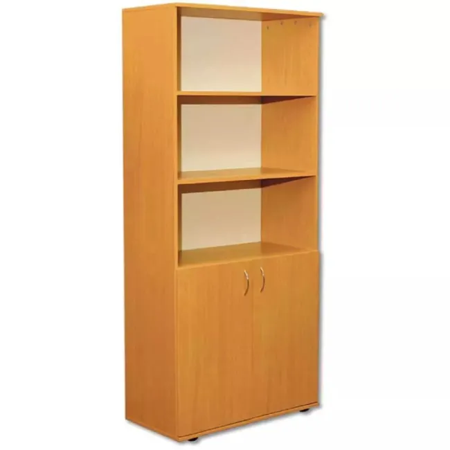 Dulap biblioteca PAL 2 uși și rafturi 802x403x1816mm MBDUA0632