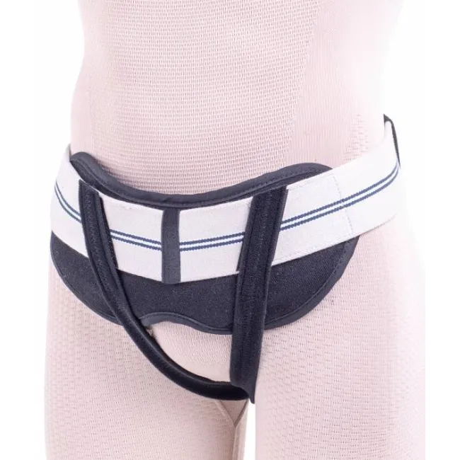 Orteză pentru hernie inghinală, elastică, cu două pelote, Triafix Hernia – Triamed