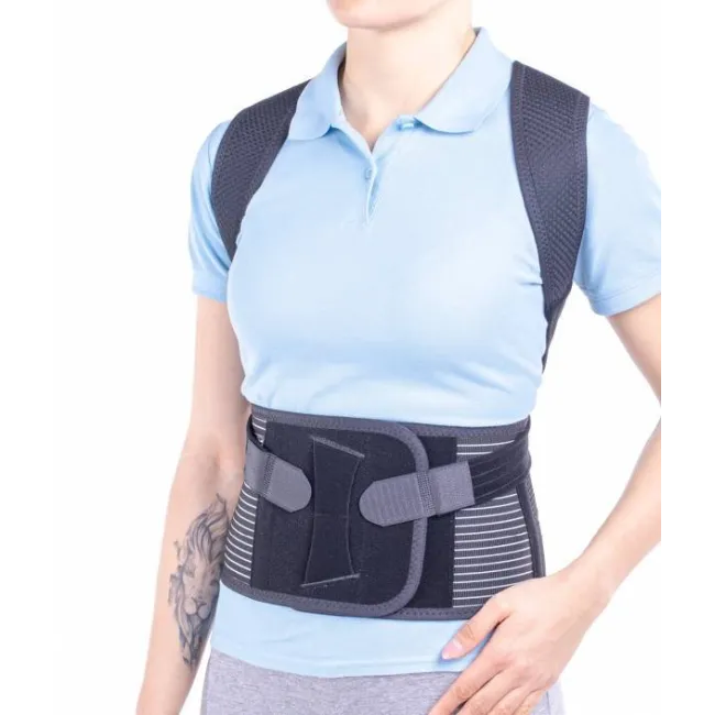 Corset toraco-lombo-sacral de hiperextensie, pentru osteoporoză, Osteo TLS Fix – Triamed
