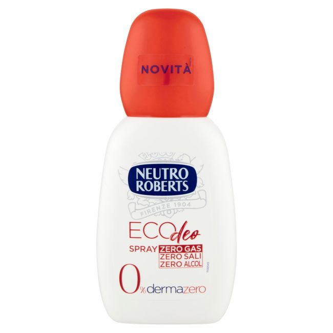 Deodorant Lichid Neutro Roberts DermaZero Eco Deo, Zero gaz, Zero Saruri, 75 ml